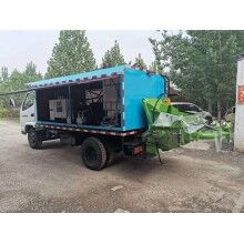  車載式雙噴頭濕噴機(jī)，車載式濕噴臺車，雙噴頭混凝土濕噴臺車