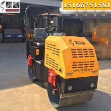造型新穎！座駕式1噸壓路機(jī) 全液壓雙鋼輪振動(dòng)壓路機(jī) 小型壓路機(jī)
